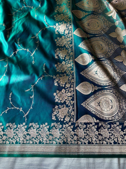 Neel Jalika Saree In Premium Mashru Silk