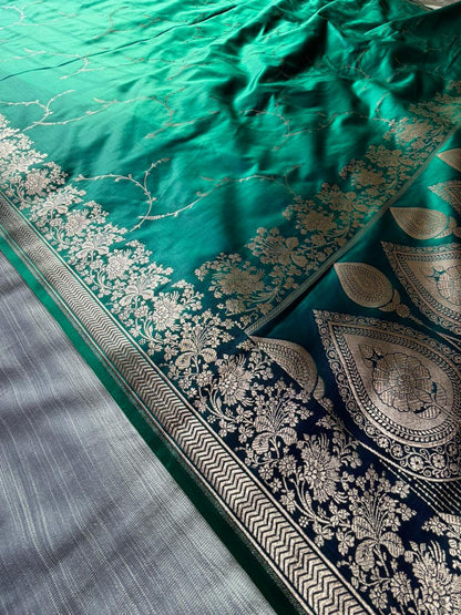 Neel Jalika Saree In Premium Mashru Silk